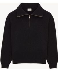Saint Laurent - Truck-Driver Collar Sweater For - Lyst