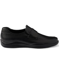 Prada - Toblach Leather Loafers - Lyst