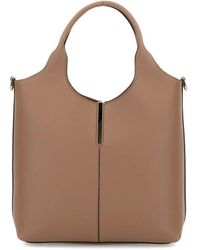 Tod's - Small Leather Tote Bag - Lyst