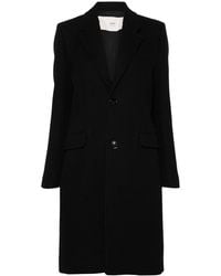 Ami Paris - Wool Single-Breasted Coat - Lyst