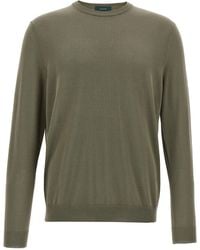 Zanone - Cotton Sweater Sweaters And Cardigans - Lyst