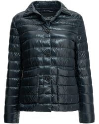 Herno - Ultra-Light Nylon Short Down Jacket - Lyst