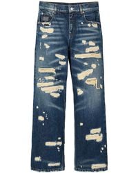 Marc Jacobs - 'The Rip And Repair Straight Jean' Jeans - Lyst