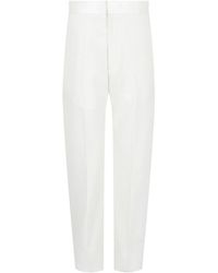 Givenchy - High-Waisted Wool Trousers - Lyst