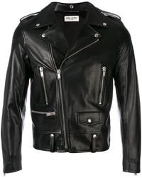 Saint Laurent - Motorcycle Jacket - Lyst