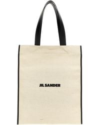 Jil Sander - Medium 'Flat' Shopping Bag - Lyst