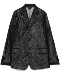 Comme des Garçons - Chiffon Blazer Jacket - Lyst