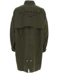 Givenchy - Twisted Arm Cotton Parka - Lyst