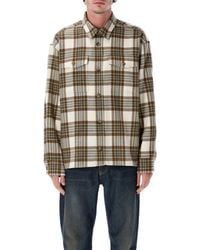Ami Paris - Checked Shirt - Lyst
