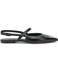 Pomme D'or - Ballerine Slingback In Pelle Ballerinas Black - Lyst