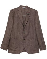 Boglioli - Linen Double-Breasted Jacket - Lyst