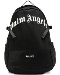 Palm Angels - Curved Logo Backpack - Lyst