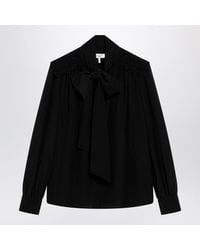 Chloé - Silk Blouse With Lavallière - Lyst