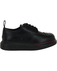 McQueen - Liquid Spaz Lace-Up Brogues - Lyst