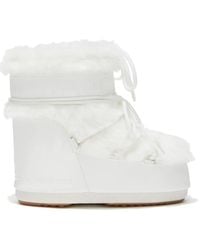 Moon Boot - Icon Low Faux Fur Boots - Lyst