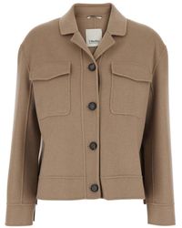 Max Mara - Button Pocket Jacket - Lyst