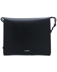 Jil Sander - "Tangle Flat" Medium Bag - Lyst