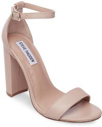 Steve Madden Carrson Leather Ankle-strap Sandals - Multicolour