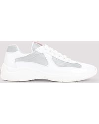 Prada - Calf Leather Sneakers - Lyst
