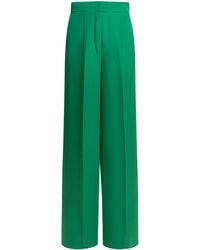Max Mara - Tailored Silk Pants - Lyst