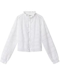 Isabel Marant - Peline Ruffled Shirt - Lyst