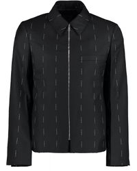 Givenchy - Wool Zipped Jacket - Lyst