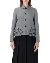 Comme des Garçons - Girl Houndstooth Bows Jacket - Lyst