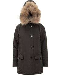 Woolrich - Arctic Parka Removable Hood Coat - Lyst