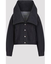 Balenciaga - Standing Collar Boxy Jacket - Lyst