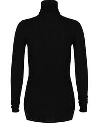 Givenchy - Rolled Neck Long-Sleeve Sweater - Lyst