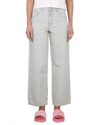 Marc Jacobs - Monogram Denim Jeans For - Lyst