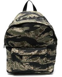 Givenchy - Essential Logo Camo Backpack - Lyst