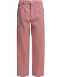 Max Mara - Casual Cotton Linen Pants - Lyst