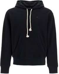 Acne Studios - Sweatshirt With Face Patch - Lyst