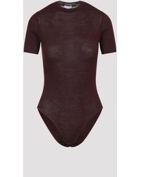 Alaïa - Wool And Silk Body - Lyst