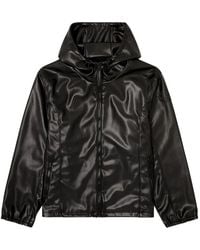 DIESEL - Regular Fit Lined Drawstring Hooded Jacket - Lyst