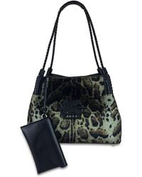 Etro - Libra Tote Bag With Leopard Print - Lyst