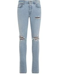Amiri - Crochet Leather Mx1 Jeans - Lyst