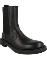 Ferragamo - Loreno Leather Chelsea Boots - Lyst