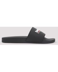 Balenciaga - Pool Rubber Political Logo Slide - Lyst