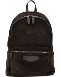 Santoni - Casual Suede Backpack - Lyst