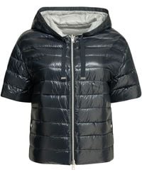 Herno - Reversible Short Down Jacket - Lyst