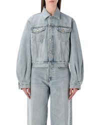 Haikure - Simon Light-Wash Denim Jacket - Lyst