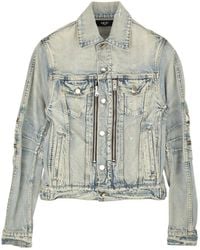 Amiri - Mx2 Trucker Jacket- Clay - Lyst