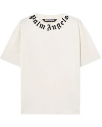 Palm Angels - Neck Logo Regular Tee - Lyst