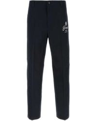 Gucci - Midnight Blue Twill Pant - Lyst
