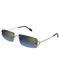 Cartier - Sunglasses Ct0465S 002/18/145 - Lyst
