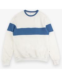 Sovereign Code Series Colorblock Crewneck Sweatshirt - Blue
