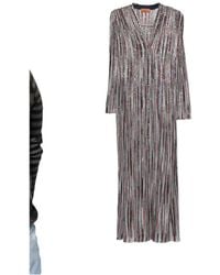 Missoni - Striped Long Cardigan - Lyst