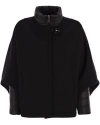 Fay - 3-In-1 Double-Sided Wool And Cashmere Cape - Lyst